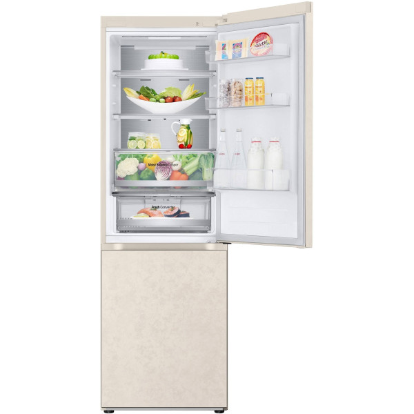 Холодильник LG GC-B459FEPW бежевий