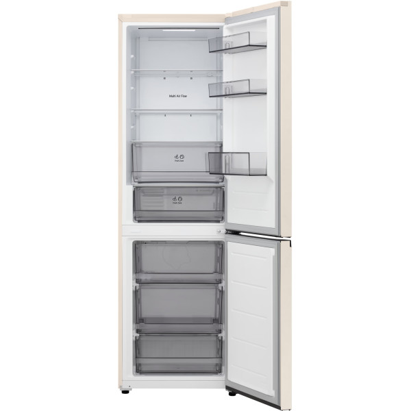 Холодильник LG GC-B459EEYM бежевий