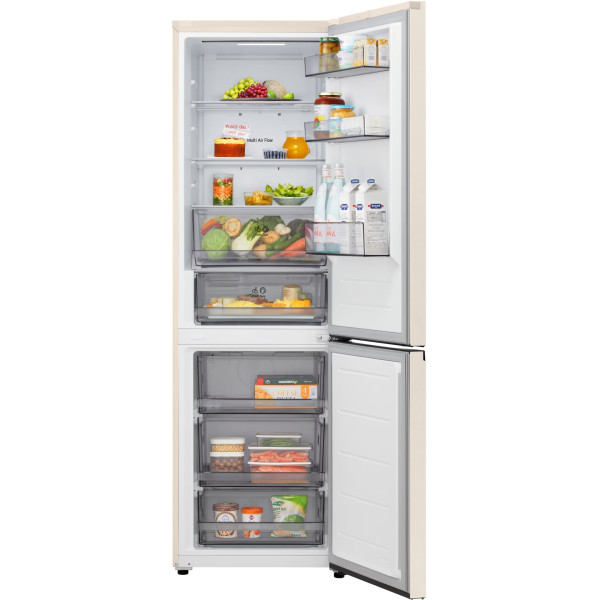 Холодильник LG GC-B459EEYM бежевий