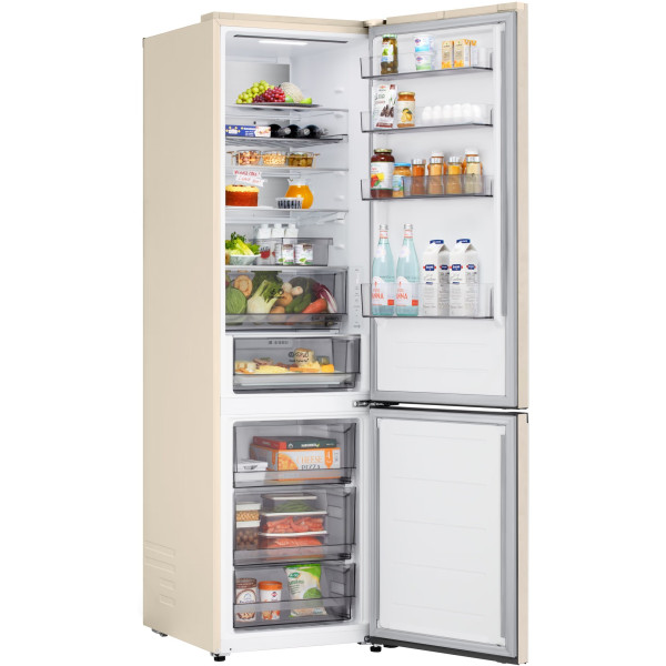 Холодильник LG GC-B509EESM бежевый