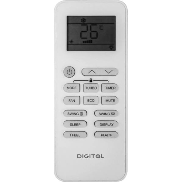 Кондиціонер Digital DAC-12T7 35&nbsp;м²