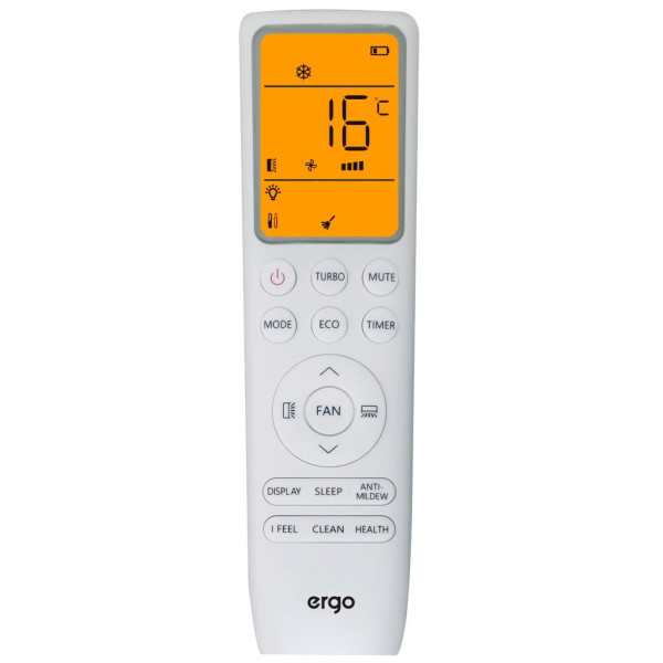Кондиционер Ergo ACI 1223 SWH WIFI 35&nbsp;м²