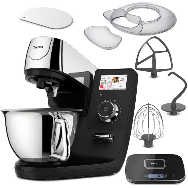 Планетарний міксер Tefal I-Coach Touch QB9518 чорний