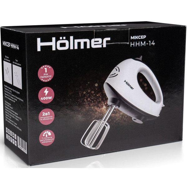 Міксер HOLMER HHM-14 білий