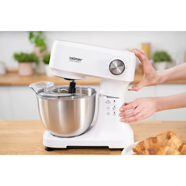 Планетарний міксер Zelmer ZKR 1340 білий (70307008P)
