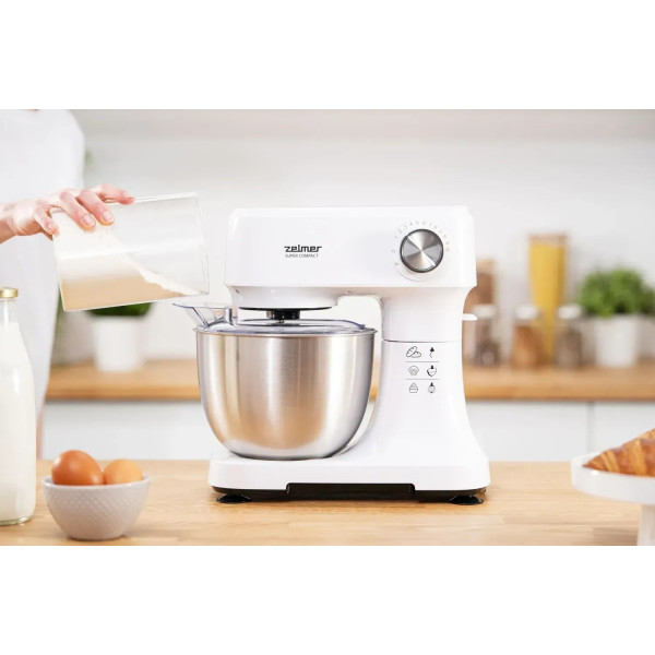 Планетарний міксер Zelmer ZKR 1340 білий (70307008P)