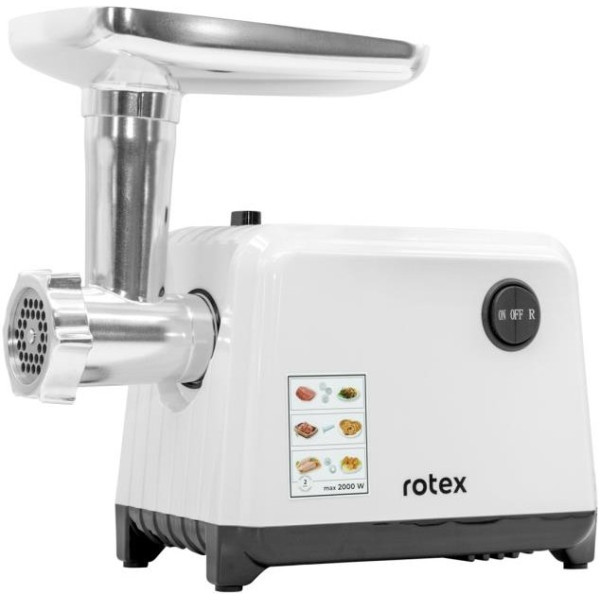 М'ясорубка Rotex RMG200 білий