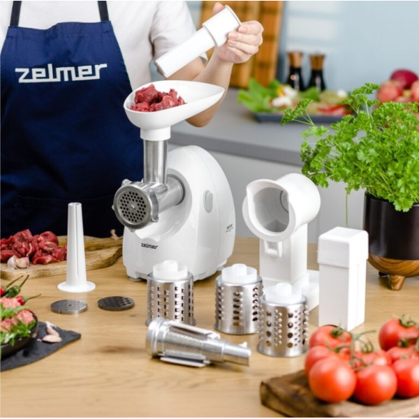 М'ясорубка Zelmer ZMM 4050B білий