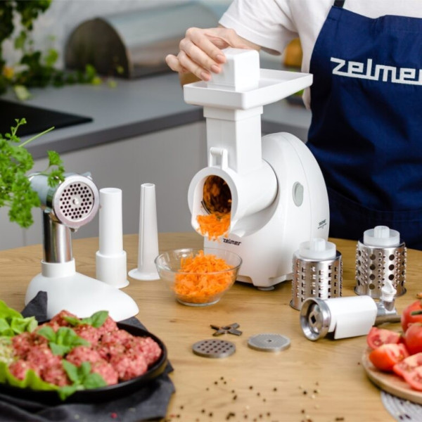 М'ясорубка Zelmer ZMM 4050B білий