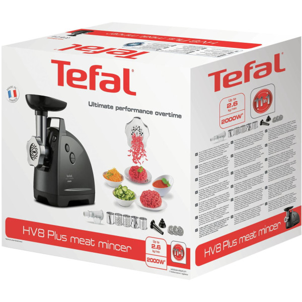 М'ясорубка Tefal HV8 plus NE685838 чорний