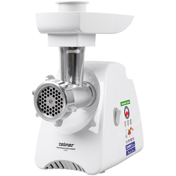 М'ясорубка Zelmer ZMM 5801P білий