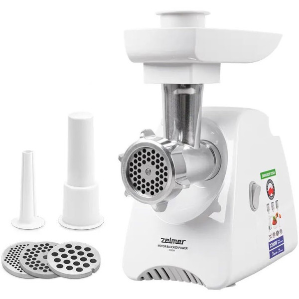 М'ясорубка Zelmer ZMM 5801P білий