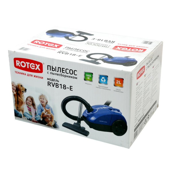 Пилососи Rotex RVB18-E Blue
