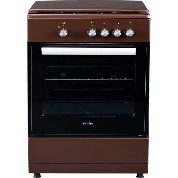 Плита Simfer F65GM 41023 коричневый