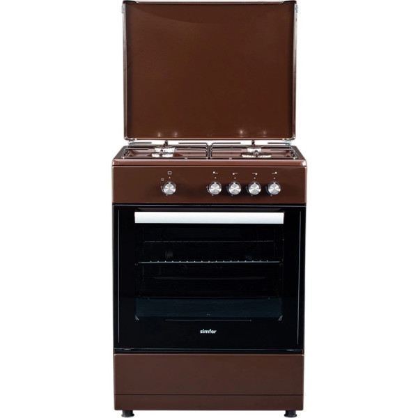 Плита Simfer F65GM 41023 коричневый