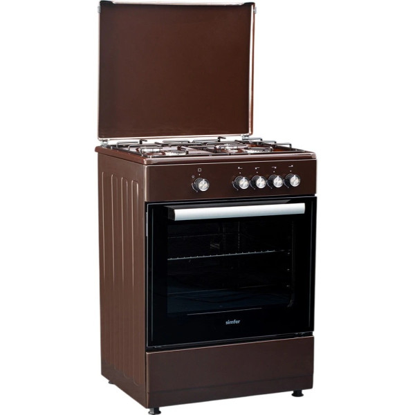 Плита Simfer F65GM 41023 коричневый