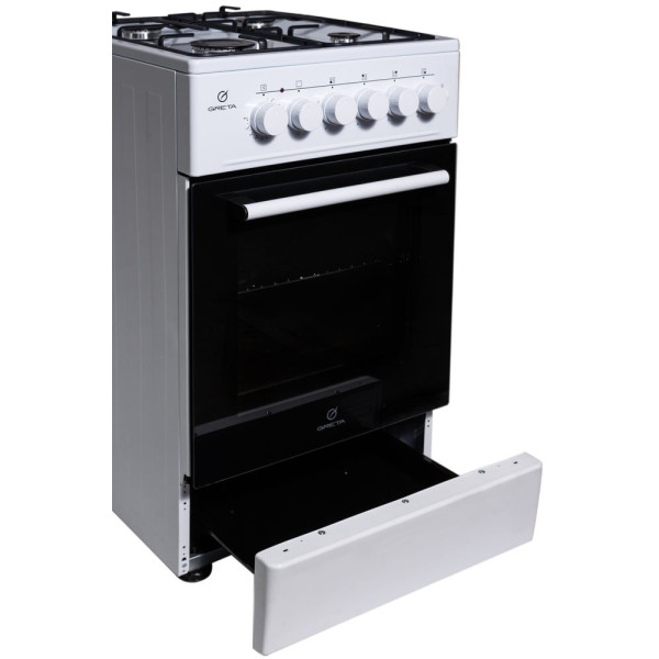 Плита Greta KGE 52 LG 33 W білий