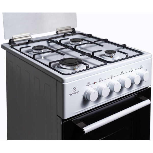 Плита Greta KGE 52 LG 33 W білий