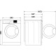Пральна машина Whirlpool FFB 9448 BV UA білий (859991661280)
