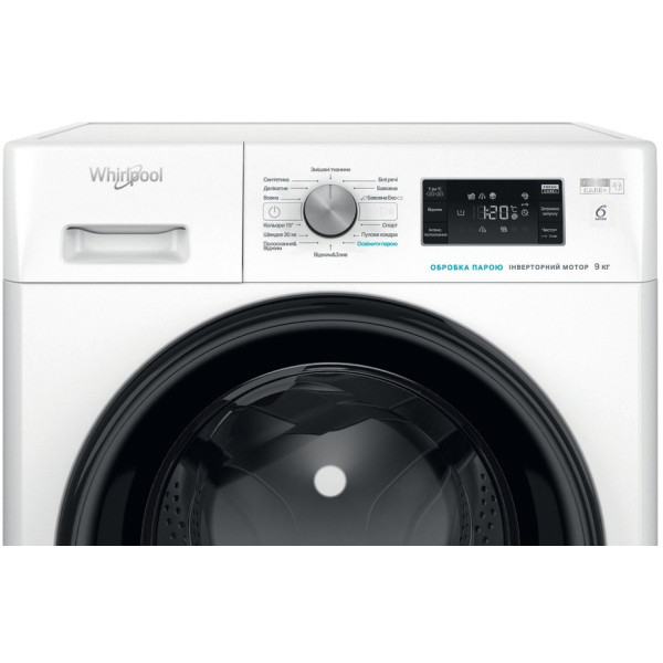 Пральна машина Whirlpool FFB 9448 BV UA білий (859991661280)
