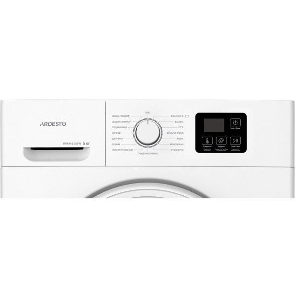 Стиральная машина Ardesto WMW-6101W белый