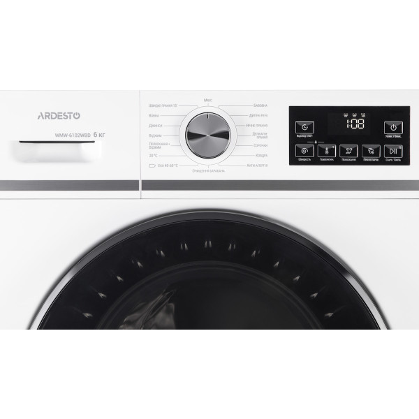 Стиральная машина Ardesto WMW-6102WBD белый