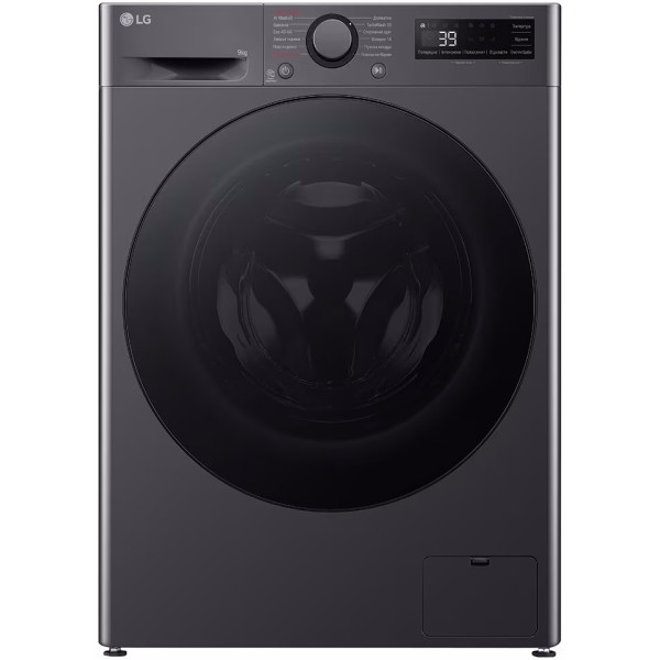 Пральна машина LG F2Y5FS5J графіт