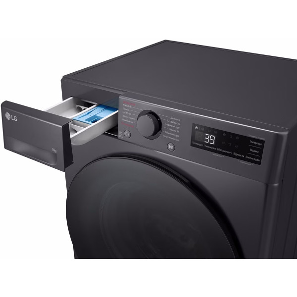 Пральна машина LG F2Y5FS5J графіт