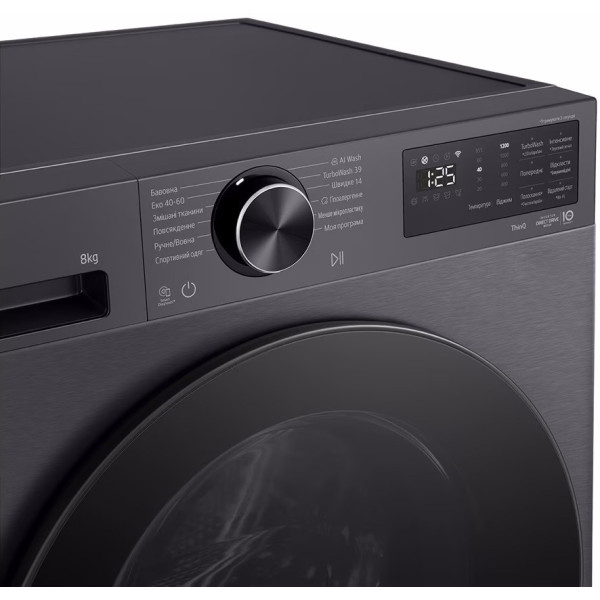 Стиральная машина LG F2X5PS5M графит