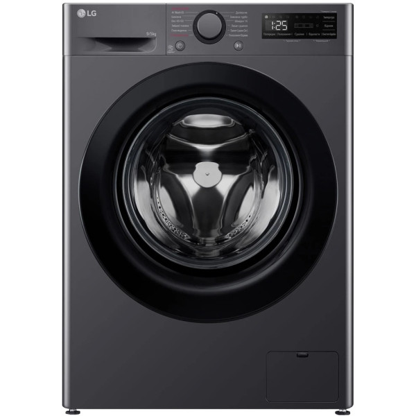 Пральна машина LG F2R5FG6J графіт