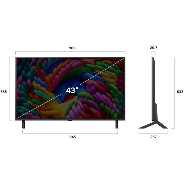Телевізор LG 43NANO90 2025 (43NANO90A6B)