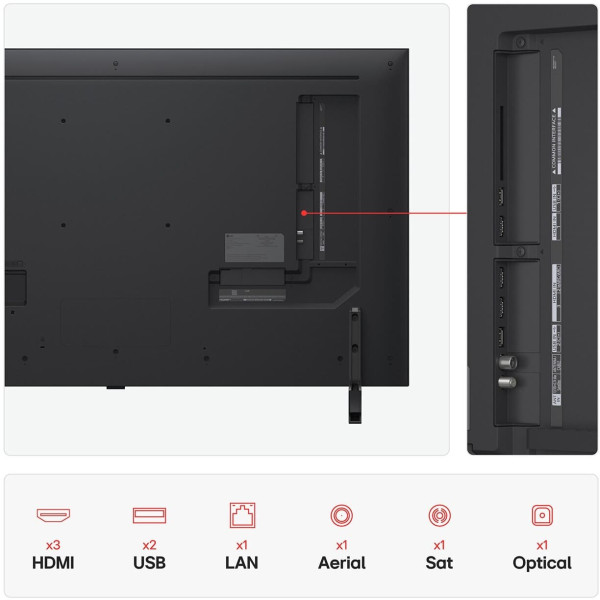 Телевізор LG 43QNED80 2025