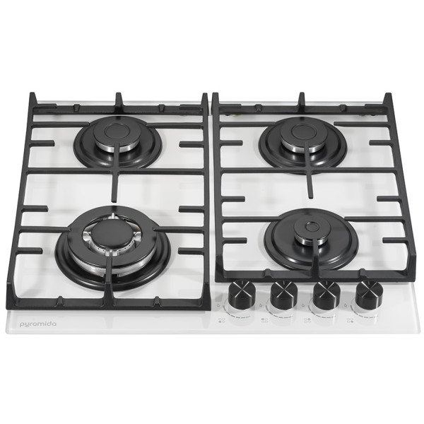 Варильна поверхня Pyramida PFG 604 T WH B білий