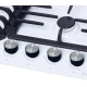 Варильна поверхня Perfelli DIAMOND MW69C BIANCO білий