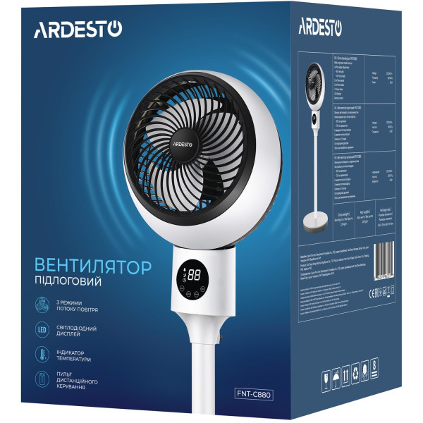 Вентилятор Ardesto FNT-C880