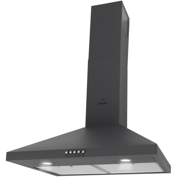 Витяжка Perfelli K 6402 SG 850 LED сірий