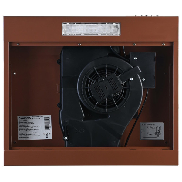 Витяжка Minola HPL 512 BR коричневий