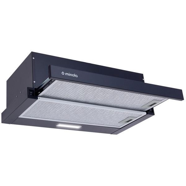 Витяжка Minola HTL 6214 BL 700 LED чорний