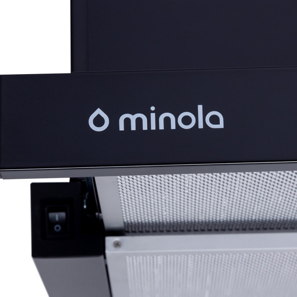 Витяжка Minola HTL 6214 BL 700 LED чорний