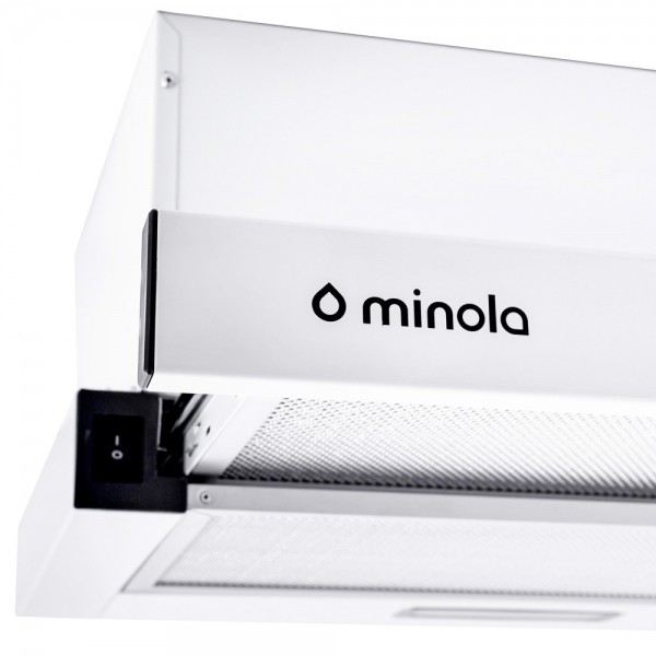 Витяжка Minola HTL 5214 WH 700 LED білий