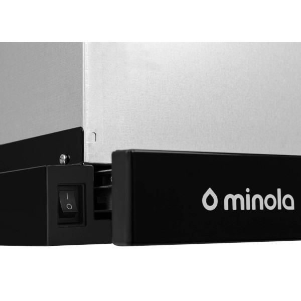 Вытяжка Minola HTL 614 BL LED черный
